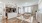 a living room with a wood floor